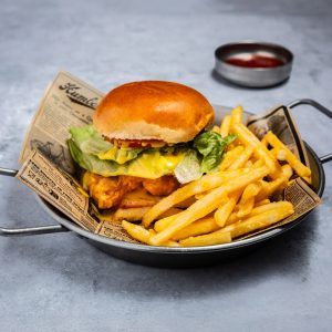 Seoul Chicken Burger